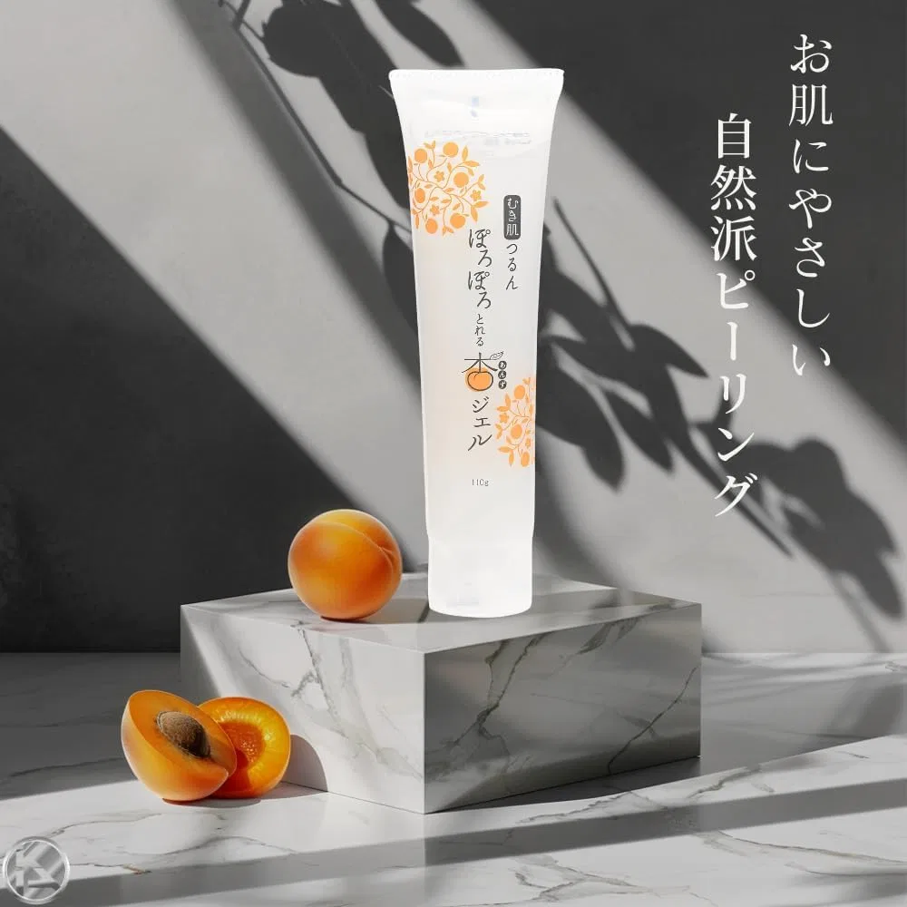 Гель для умывания — Гель для лица отшелушивающий Frege Poropoly Apricot, 110 г — фото 4