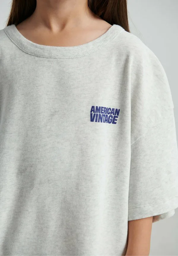 Базовая футболка ykobow American Vintage, Arctique Chine — фото 4