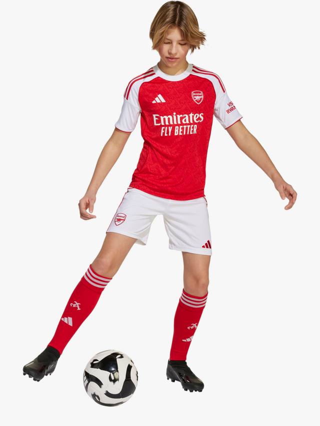 Детская домашняя футболка Arsenal Football Club adidas, Red/White — фото 3