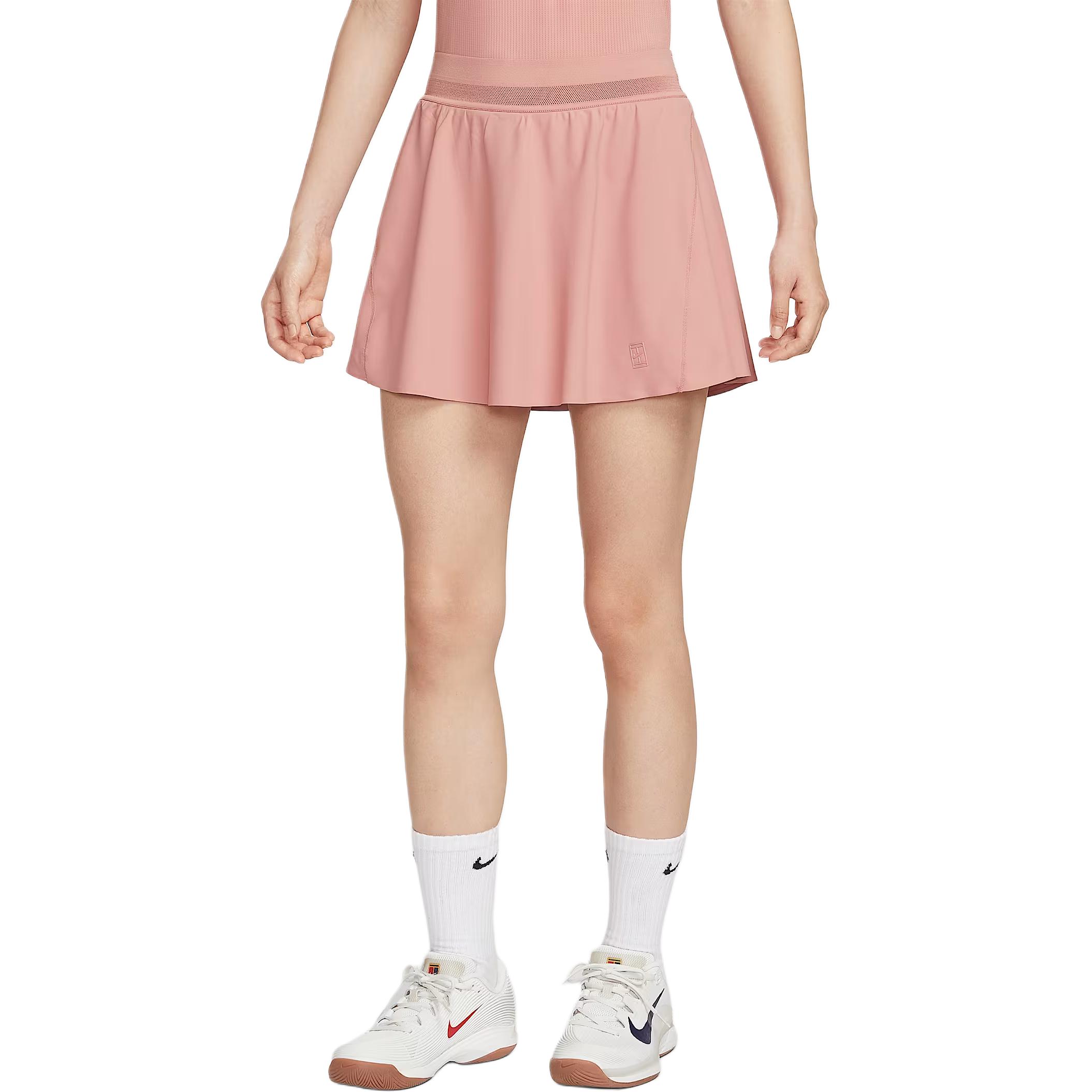 Женские повседневные короткие юбки Court Advantage Nike, красный — фото 3