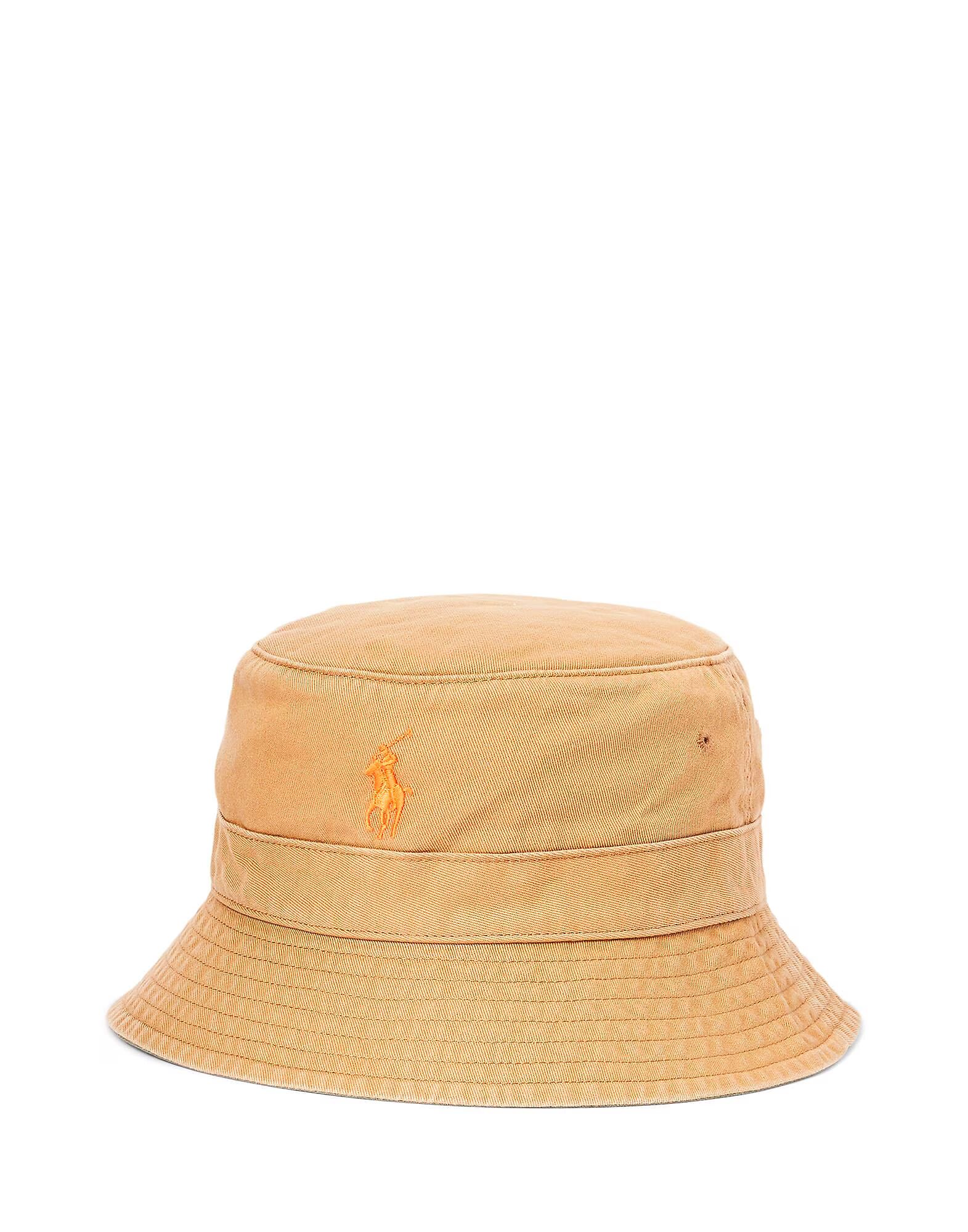 

Панама Cotton Chino Bucket Hat Polo Ralph Lauren, коричневый