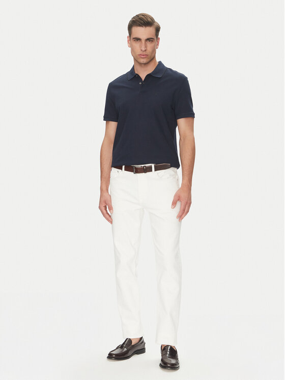 Рубашка поло стандартный крой LV04LC239G Calvin Klein, синий — фото 2