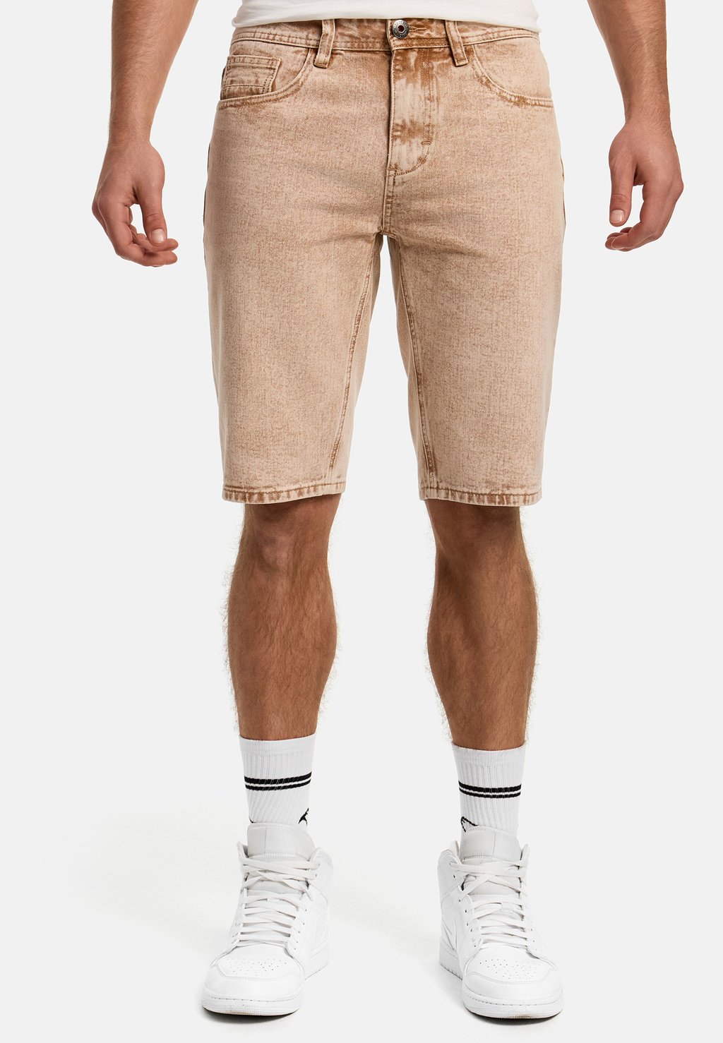 

Джинсовые шорты TEMPOL INDICODE JEANS, бежевый