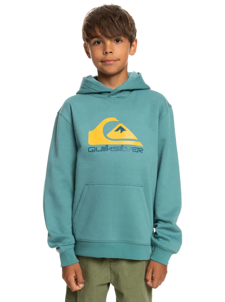 

Толстовка Quiksilver с капюшоном "Big Logo", цвет Brittany Blue