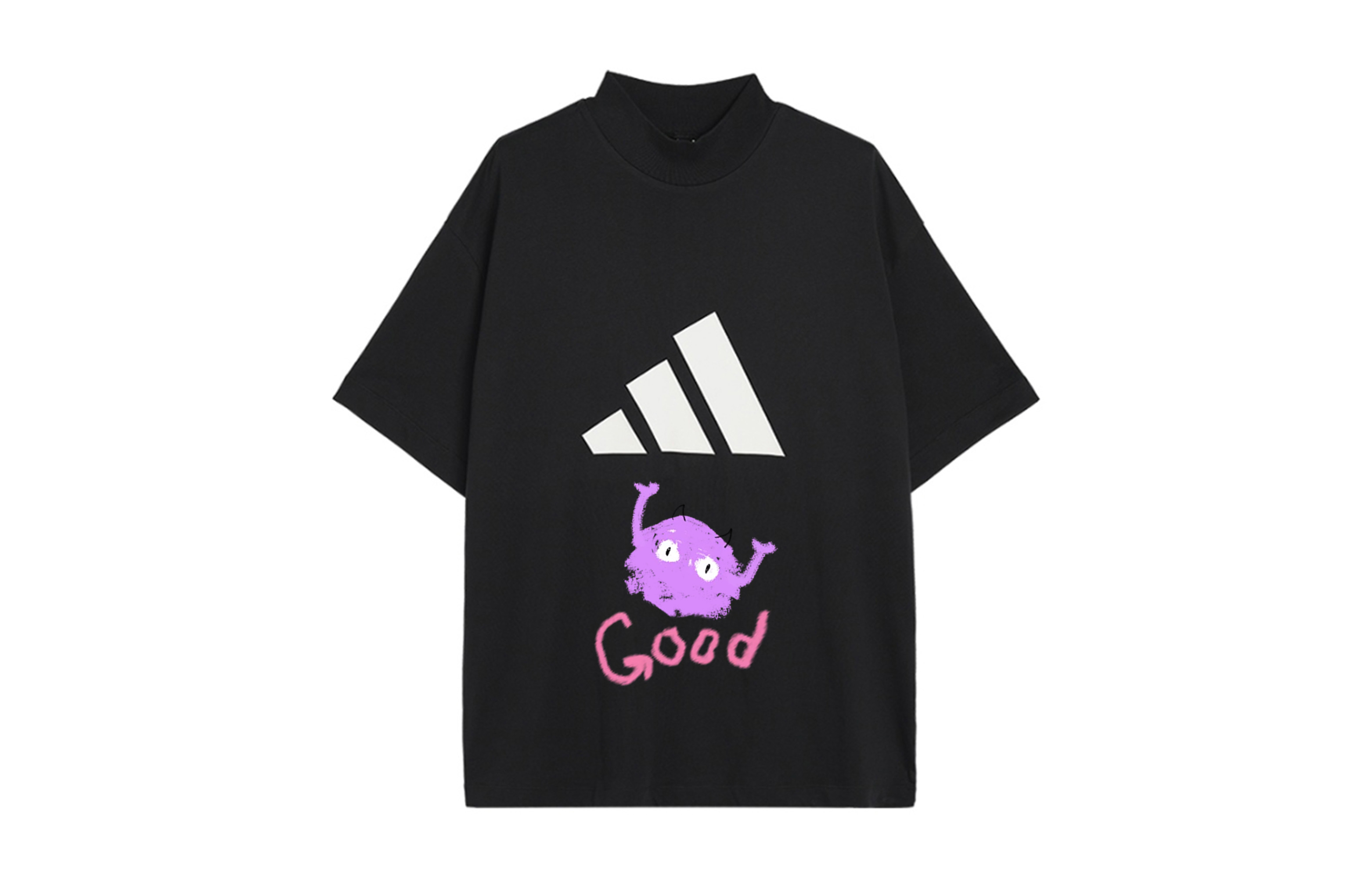 

Футболка унисекс черная Adidas Neo