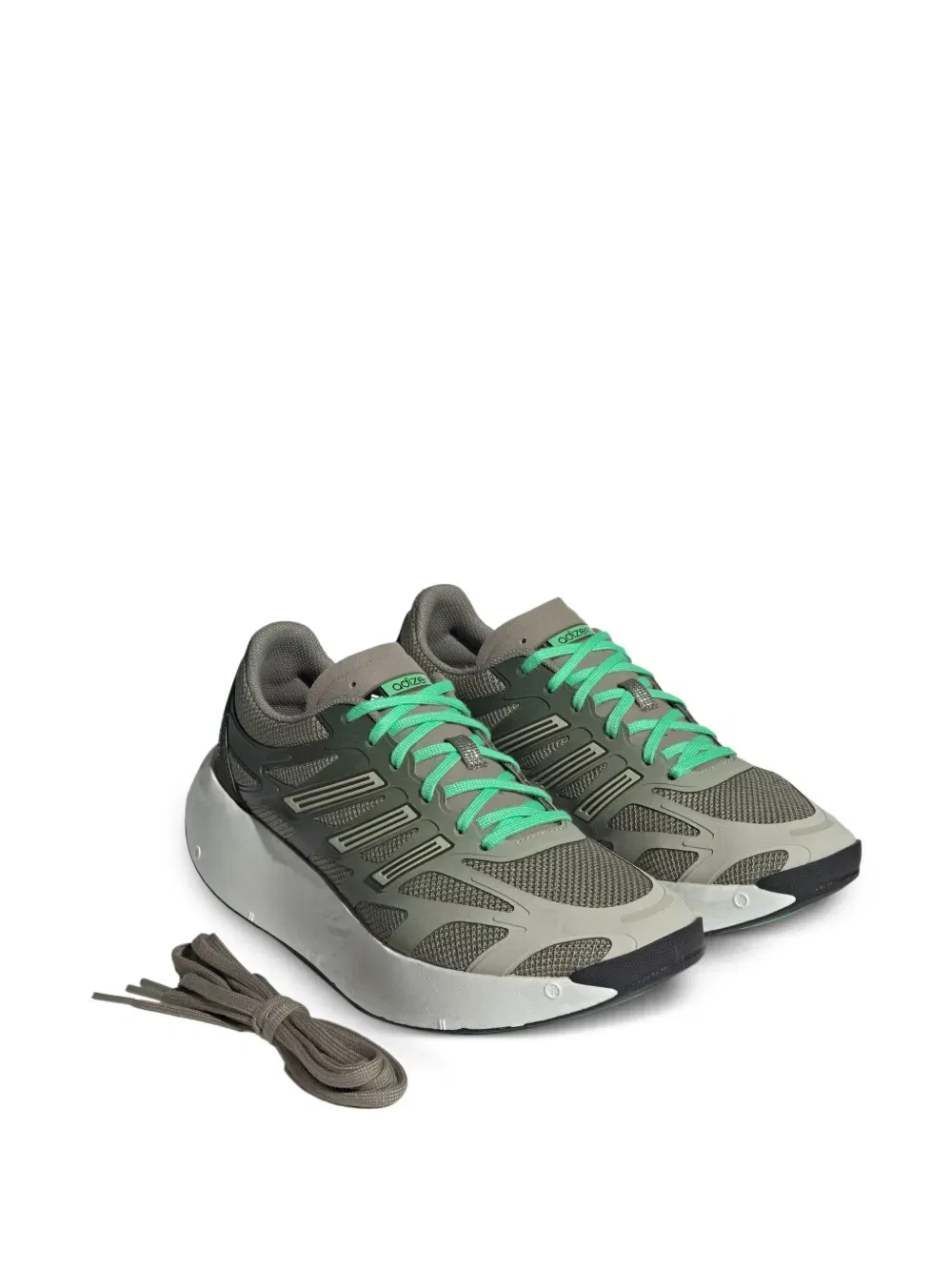 Кроссовки Adizero Aruku Mesh Adidas, зеленый — фото 2