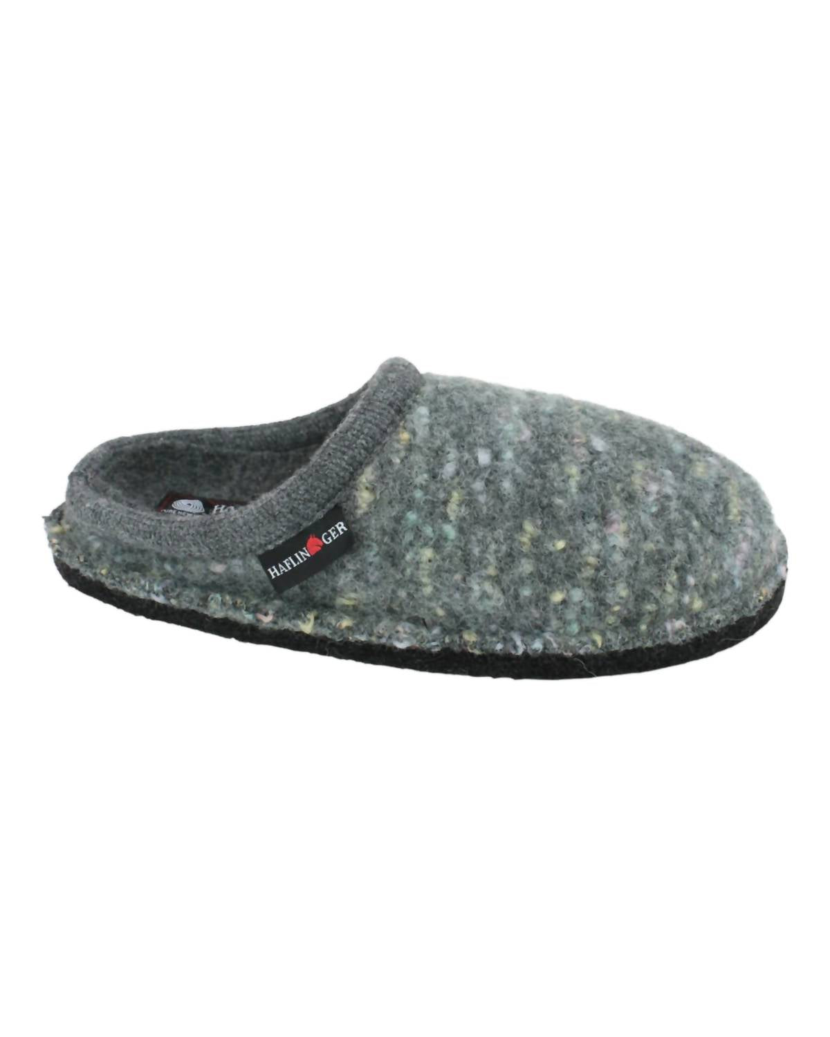 Женские туфли Enjoy Clogs в сером цвете HAFLINGER, цвет grey speckle — фото 2