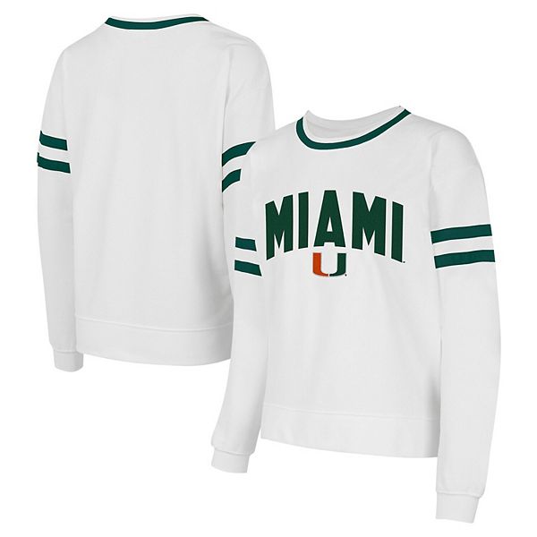 

Женская футболка с длинным рукавом Concepts Sport white miami hurricanes borough french terry arch over Unbranded, Белый, Женская футболка с длинным рукавом Concepts Sport white miami hurricanes borough french terry arch over Unbranded