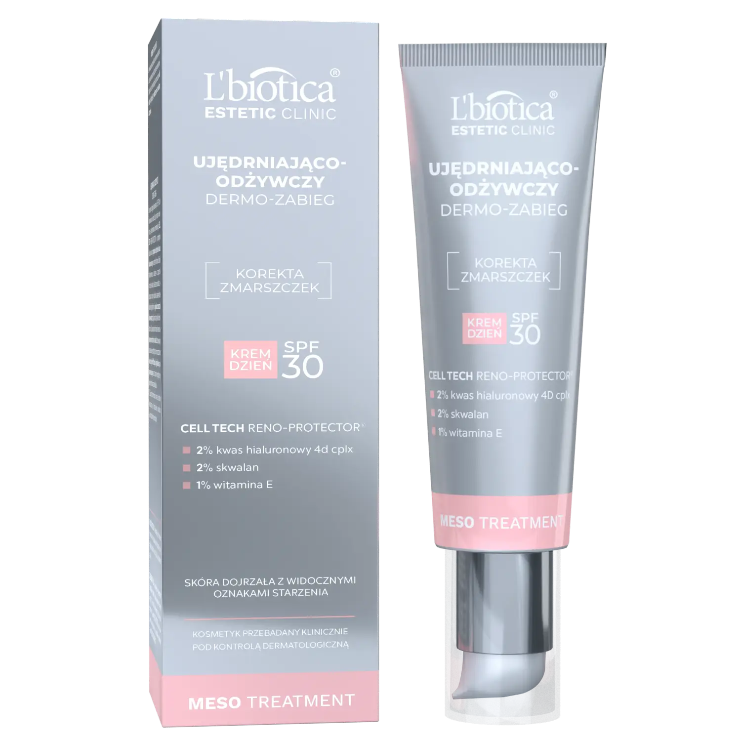 

Питательный крем для лица с фильтром spf30 L'Biotica Estetic Clinic, 35 мл