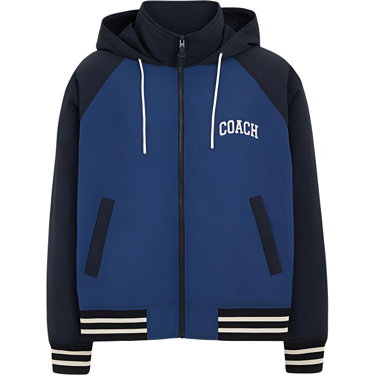 

Весна-Лето 2024 Куртки Пальто Мужские Синий COACH