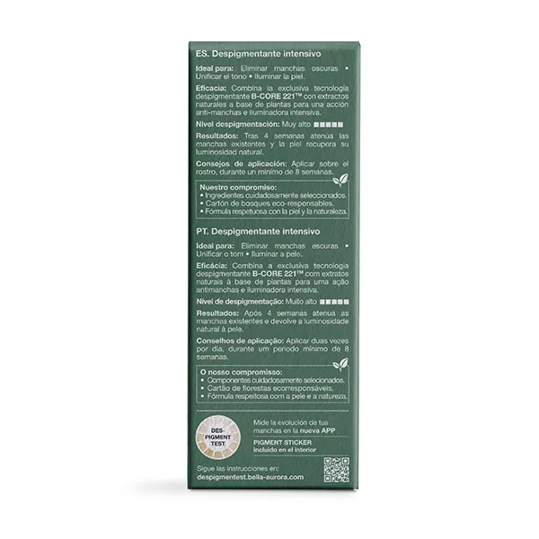 Сыворотка Bella Aurora — Интенсивная депигментирующая Bio10 Forte Botanic, 30 мл — фото 2