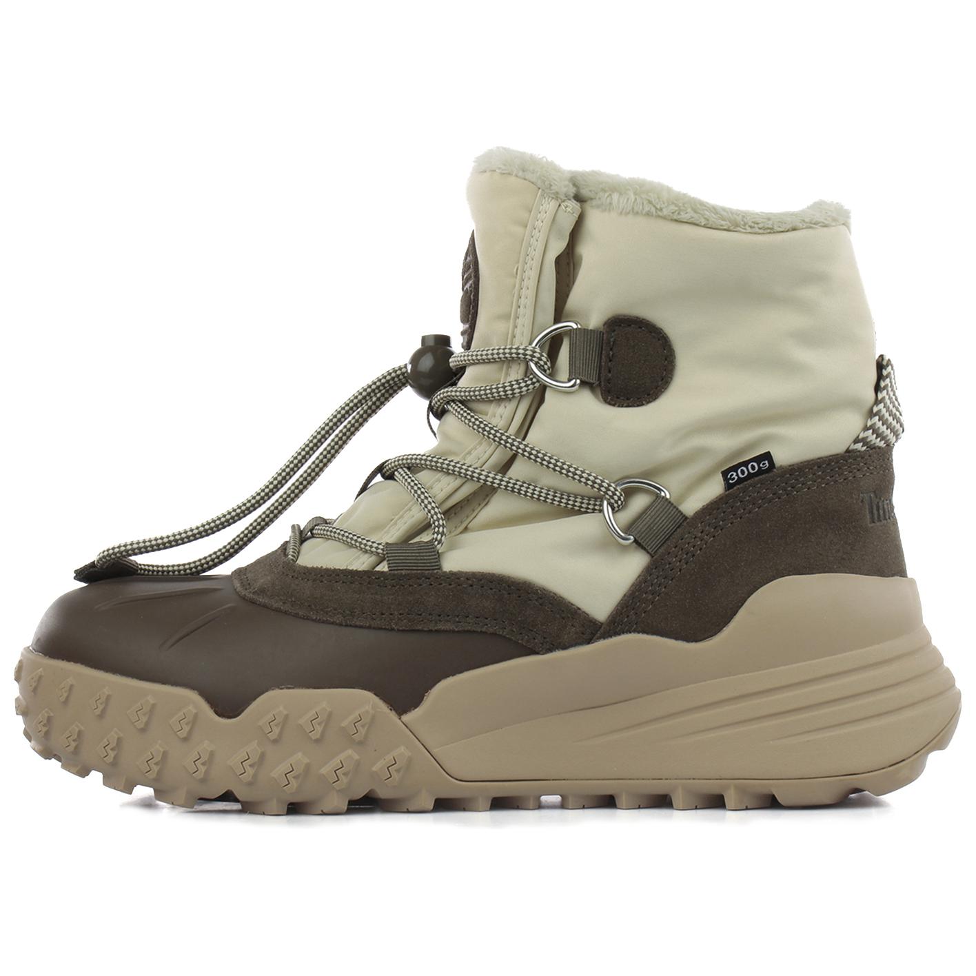Сапоги короткие зимние Timberland, бежево-коричневый