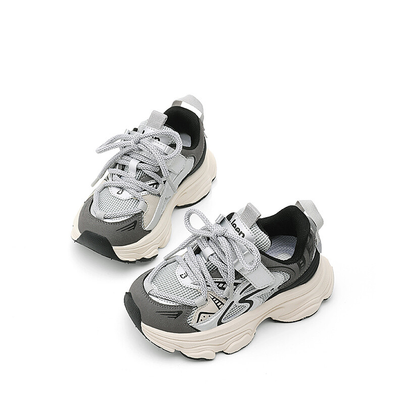 Кроссовки Jeep Kids Lifestyle Shoes Kids Low-top Silver, серый — фото 4