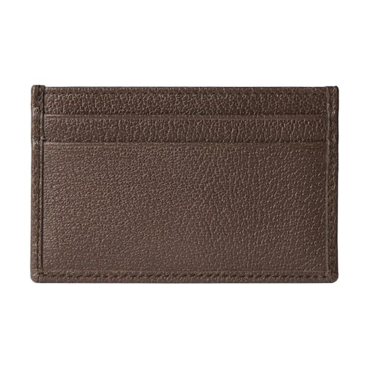 Ophidia Canvas с кожаным картхолдер Trumpets мужской бежево-коричневый GUCCI, Set (Bag+Dust Bag) — фото 3