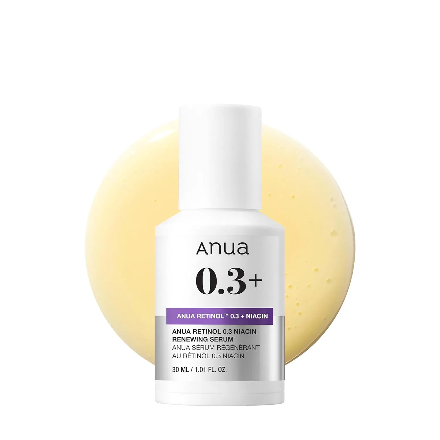 Сыворотка для лица обновляющая «Retinol 0.3 Niacin Renewing Serum» от Anua Anua