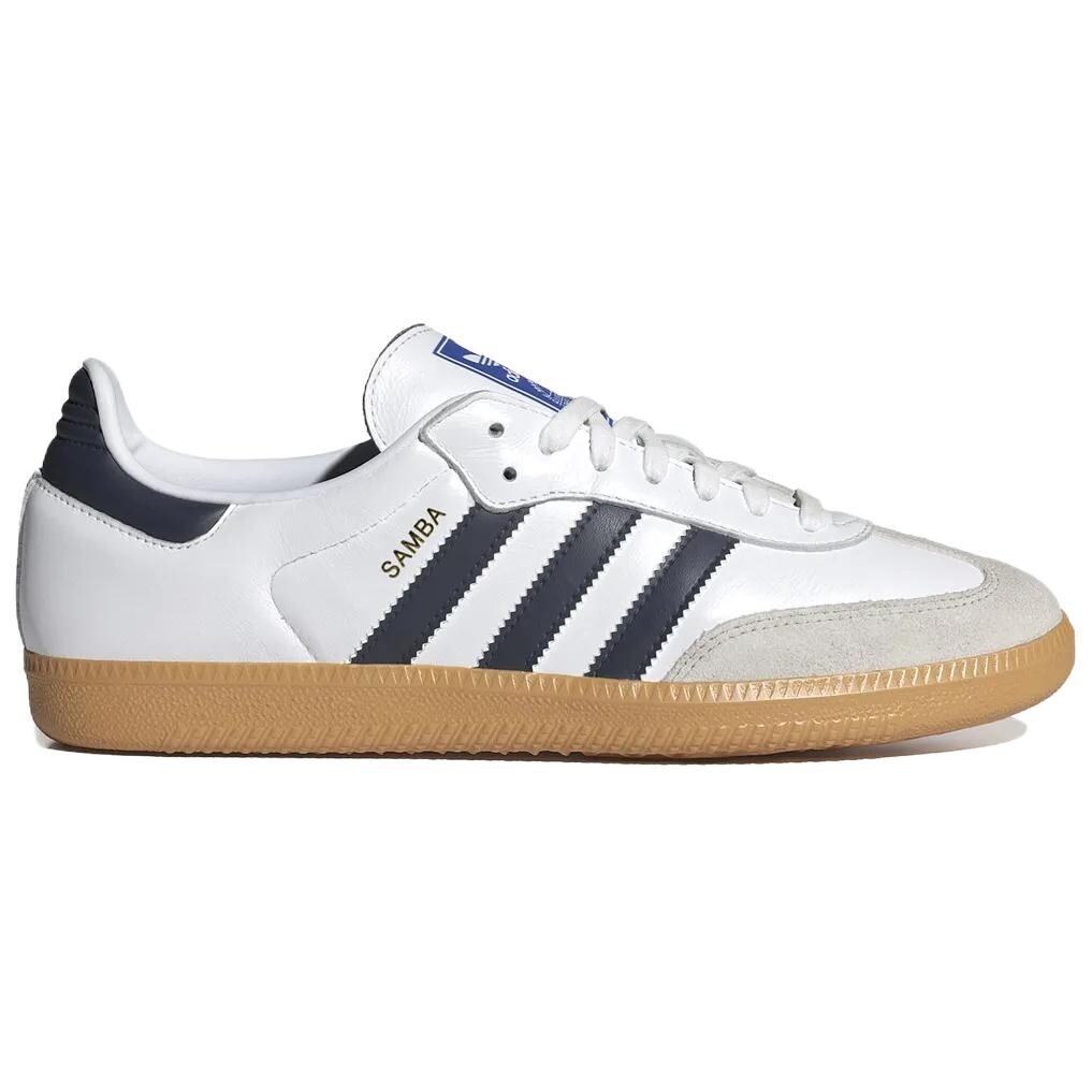 Мужские кроссовки для скейтбординга adidas originals Samba, Черно-белый — фото 2