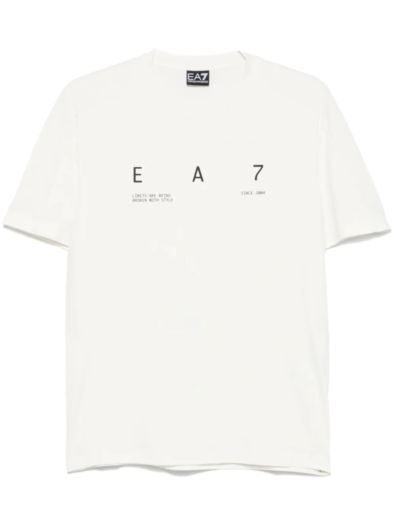 

Футболка из технического джерси Ea7 Emporio Armani, белый