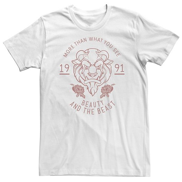 

Футболка Big & tall Beauty and the Beast 1991 Disney