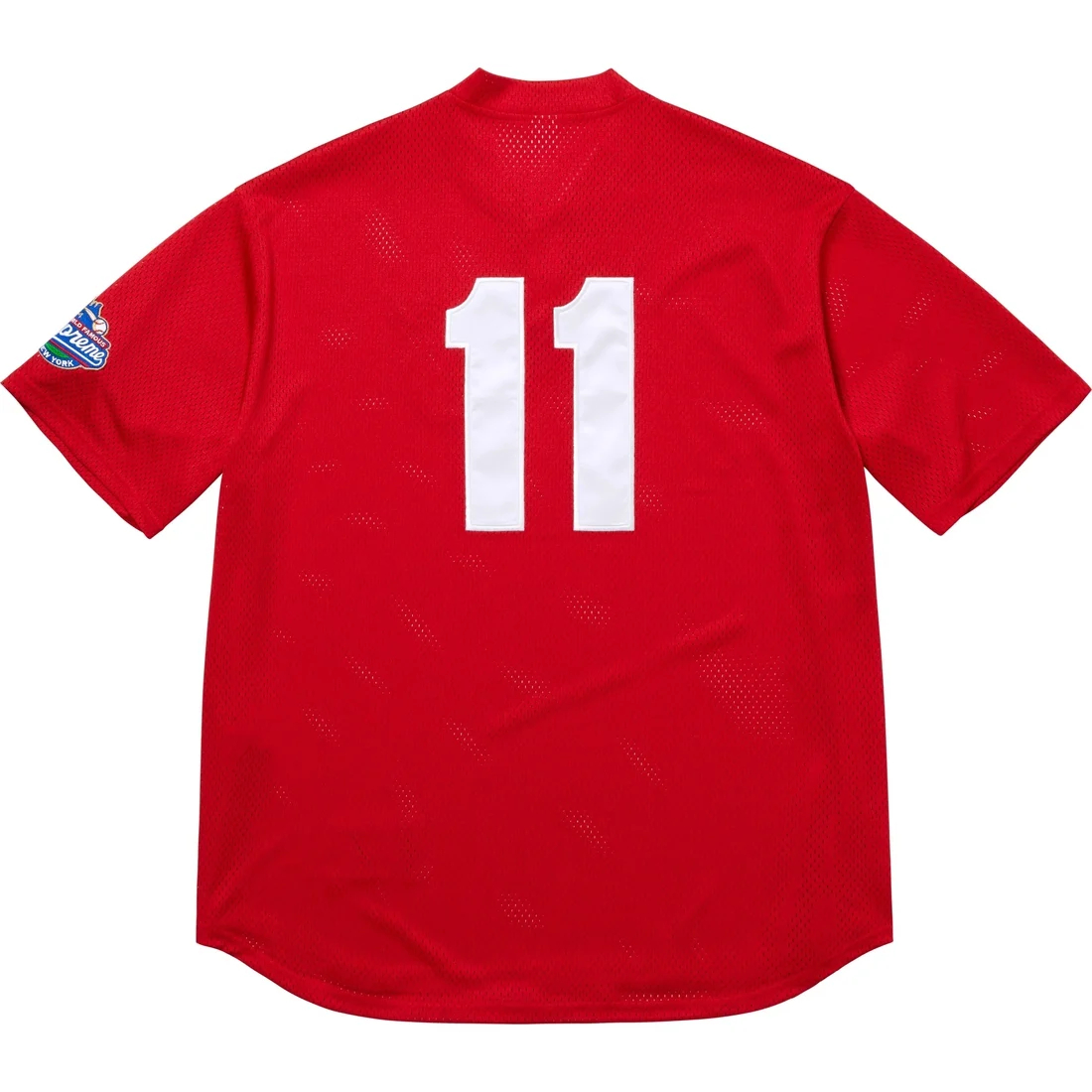 

Supreme Бейсбольная толстовка с логотипом S, Red/Red