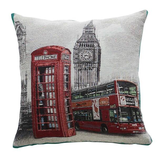 

Наволочка Gardinenbox Sofakissen Gobelin Jacquard, 45x45x5 см цвет london