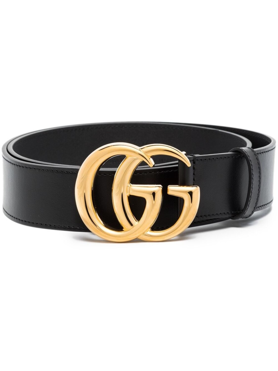 

Gucci ремень с логотипом Double G, черный