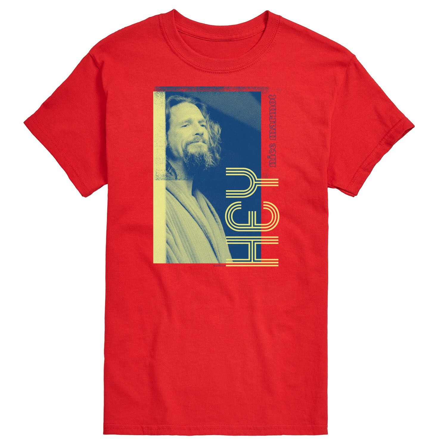 

Футболка Big & Tall The Big Lebowski Hey Nice Marmot, Red License, красный