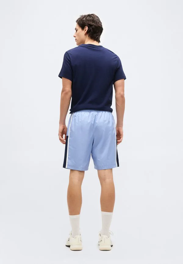 Теннисные короткие спортивные шорты Lacoste Sport, Aphylla/Navy Blue/White — фото 3