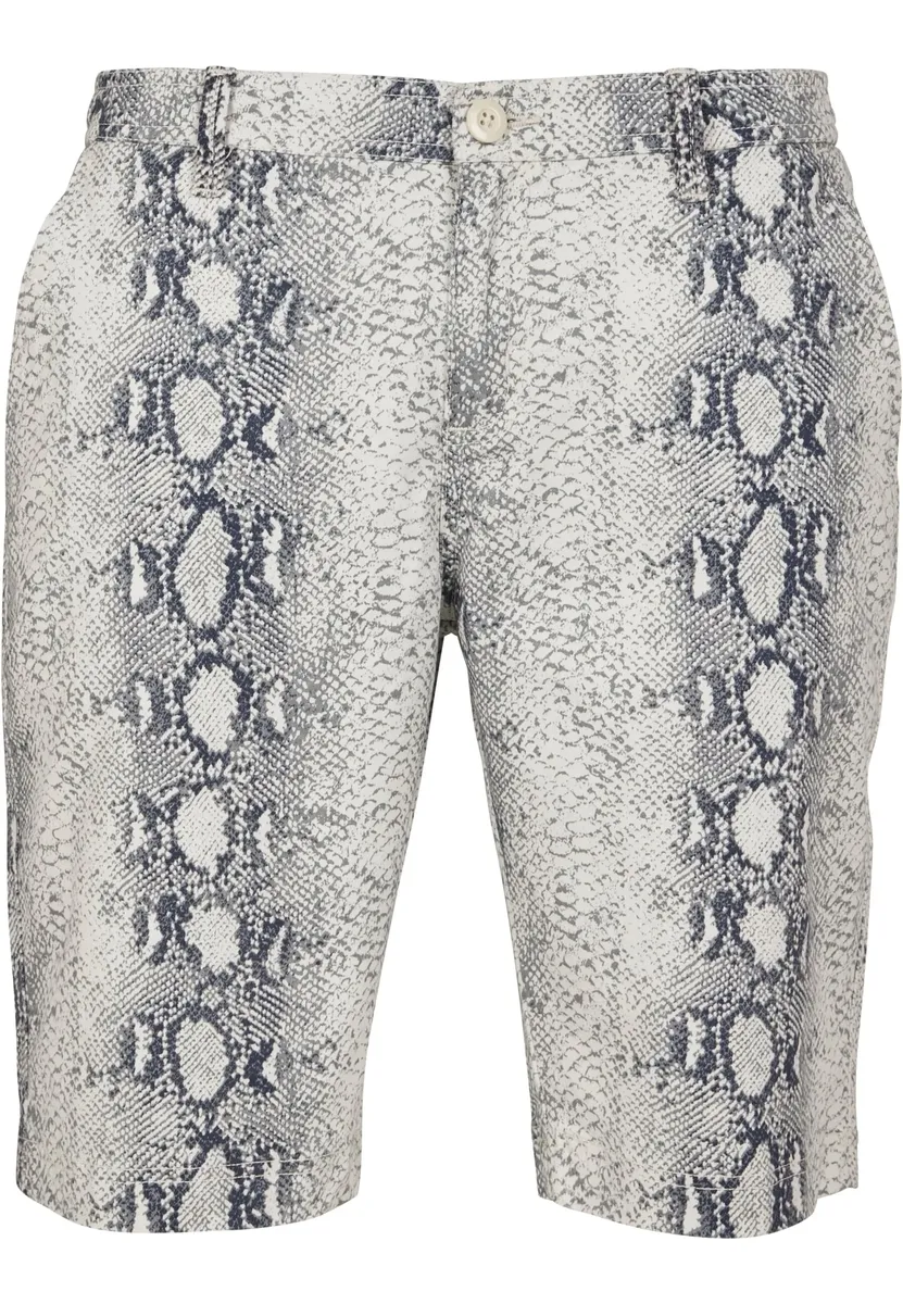

Тканевые брюки URBAN CLASSICS "Мужские эластичные шорты Urban Classics AOP" (1 шт.), цвет Offwhite Snake