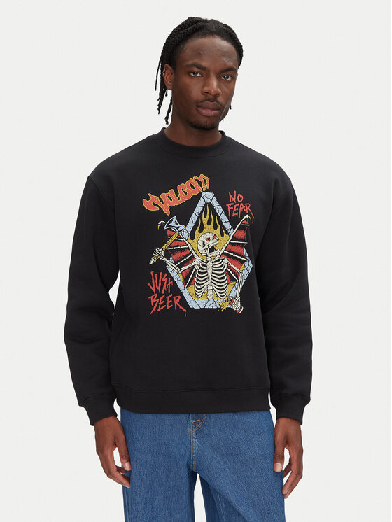 

Толстовка классического кроя Noder A4612511 Volcom, черный