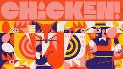 

Настольная игра Keymaster Games Chicken!