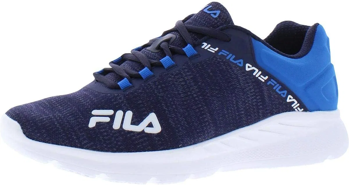 Кроссовки Fila Herren Memory Electraxis 20 Mesh Fitness-Laufschuhe, Marineblau, Navy Blue Electric Blue White