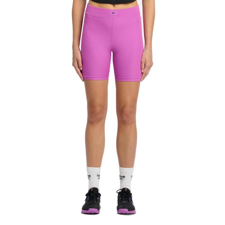 

Брюки Reebok Модель Rib Bike Short Цвет Фиолетовый
