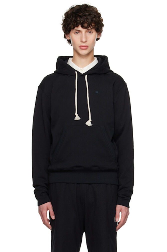 

Толстовка с капюшоном с черными нашивками Acne Studios