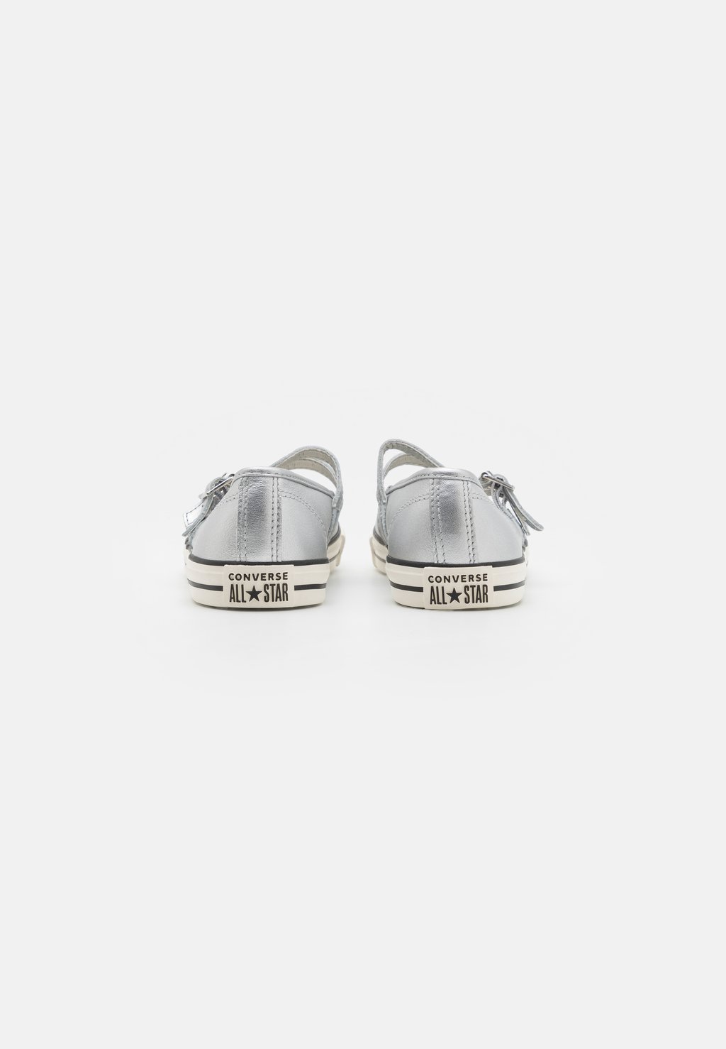 Балетки с ремешком на щиколотке CHUCK TAYLOR ALL STAR DAINTY MARY JANE Converse, серебристый — фото 3