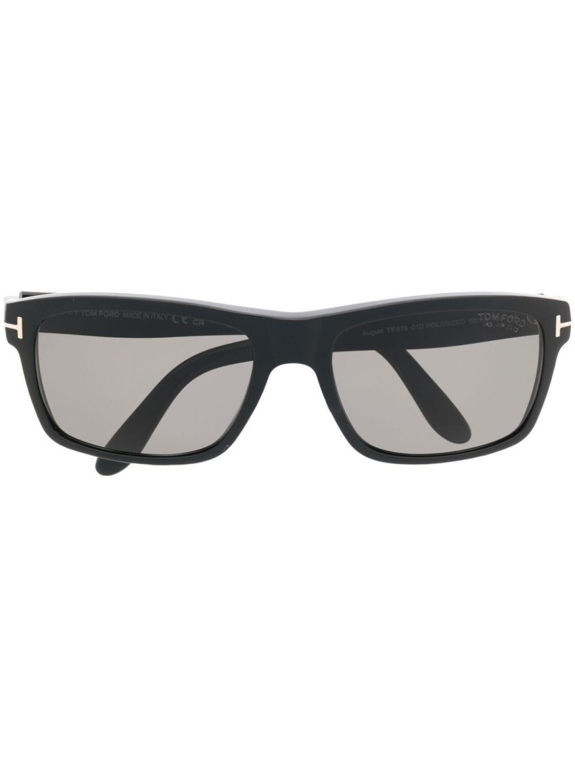 

TOM FORD Eyewear солнцезащитные очки August с затемненными линзами, черный