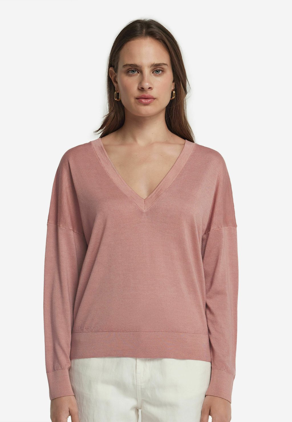 

Джемпер Falconeri, цвет Rosa Pink Salt Garment Dyed