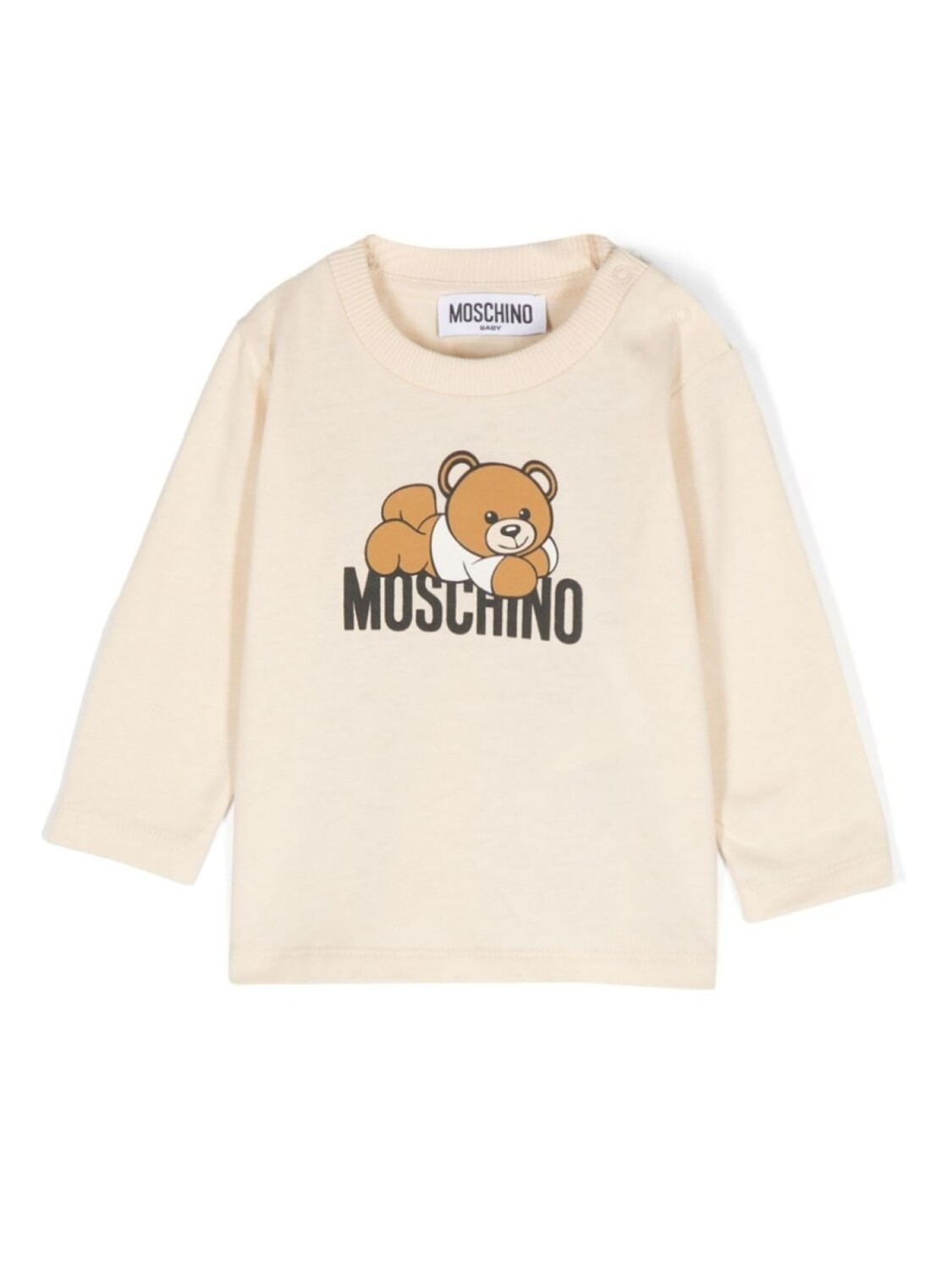 

Moschino Kids футболка с принтом Teddy Bear, нейтральный цвет