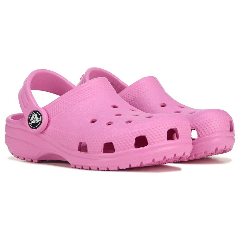 

Детские классические сабо для малышей Crocs, цвет taffy pink