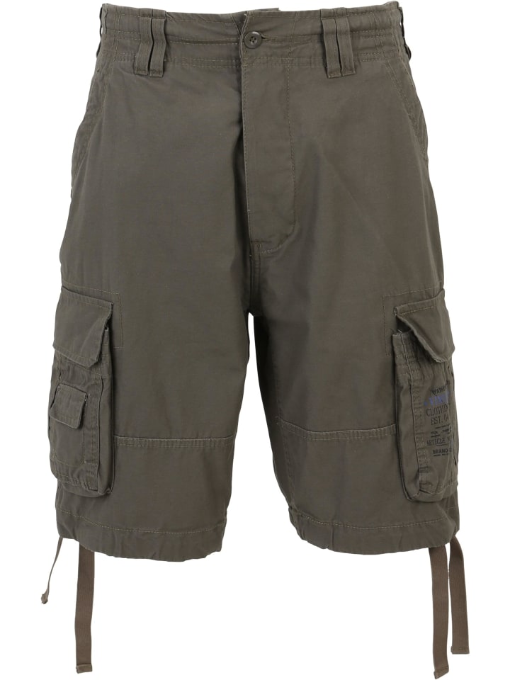 

Шорты-карго Brandit оливкового цвета Brandit