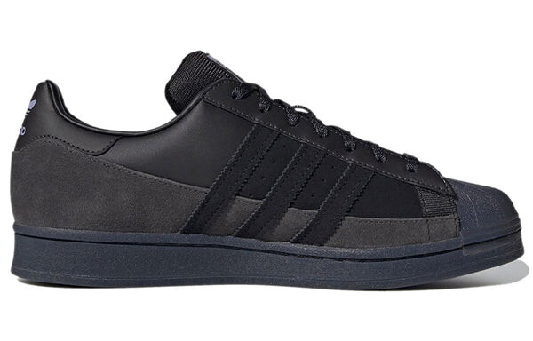 Кроссовки оригинальные суперзвезды обувь Adidas, черный — фото 2