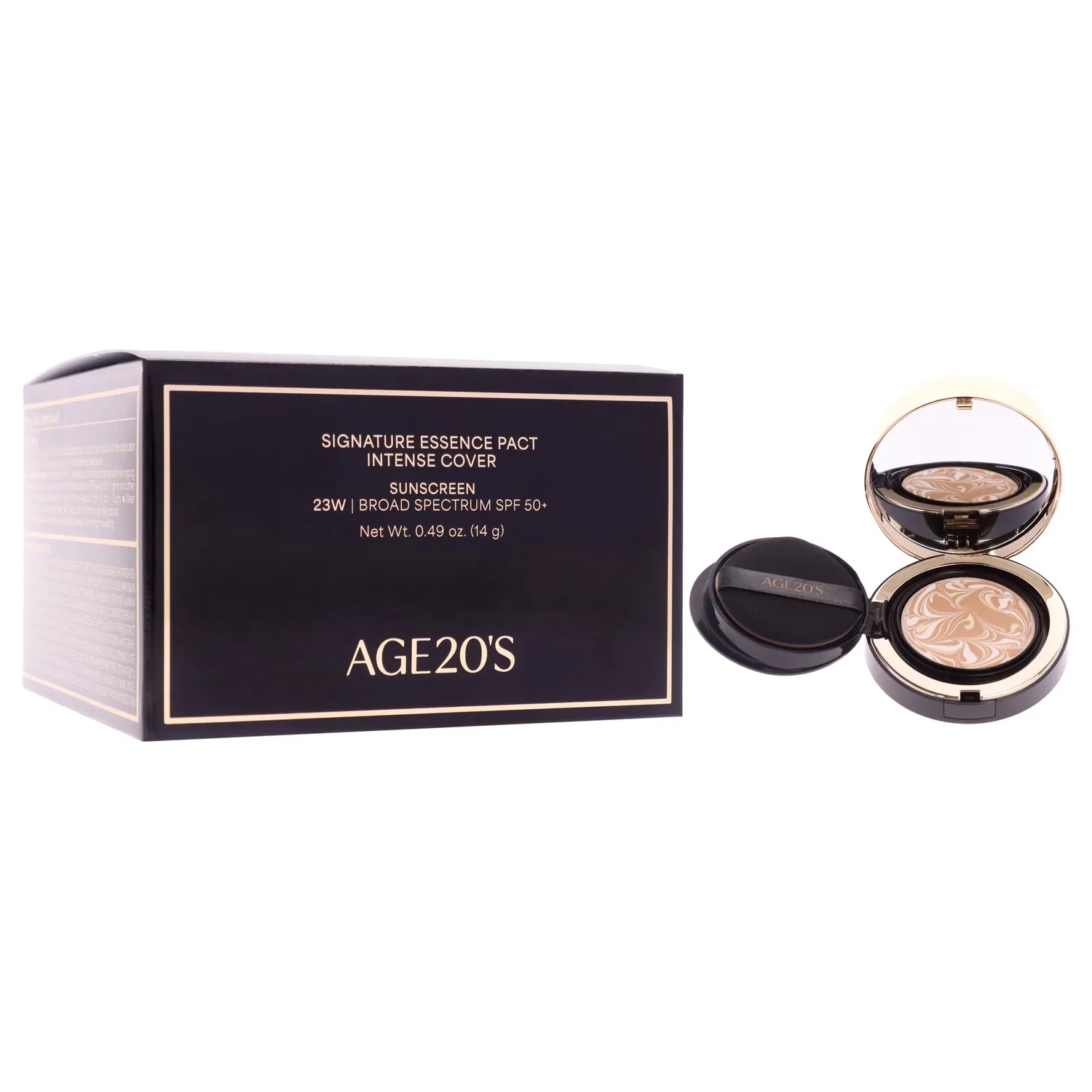 Тональный крем Signature Essence Pact Intense Cover SPF 50 Plus - 23W Beige от Age20s for Women - 0,49 унции — фото 3