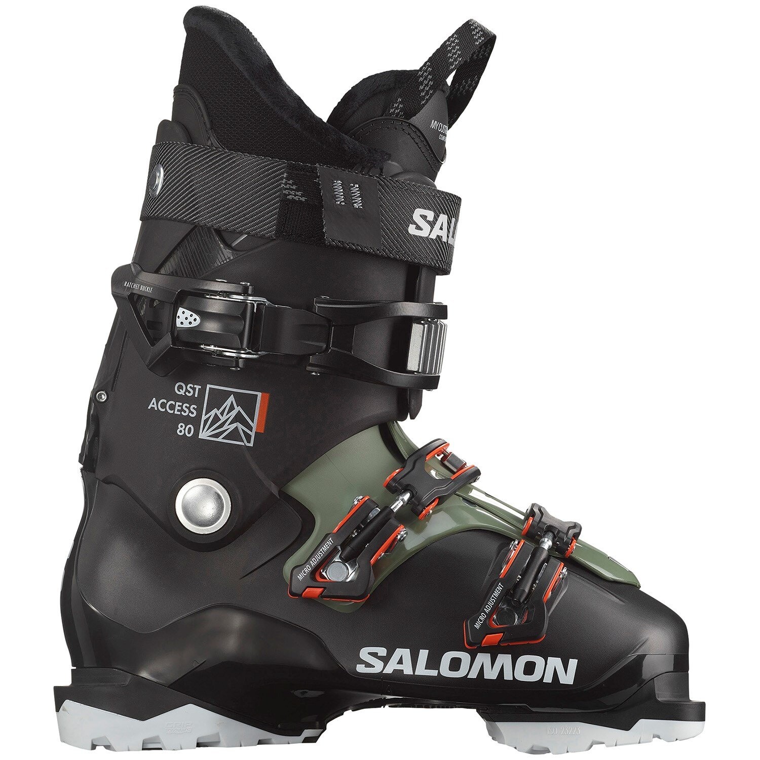 

Лыжные ботинки Salomon QST Access 80 2024, черный