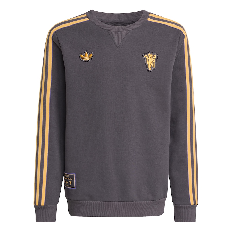 

Толстовка ADIDAS ORIGINALS Manchester United Terrace Icons, черный