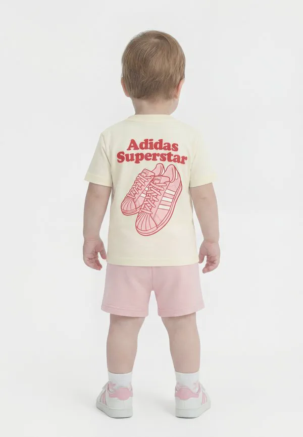 Футболка унисекс с принтом «суперзвезда» Adidas Originals, Off-White — фото 2