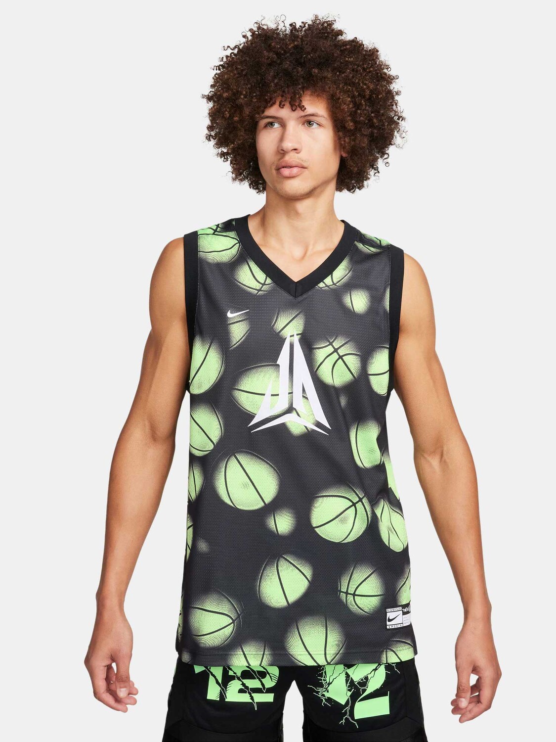 

Майка Nike JA M NK DF DNA JSY, зеленый