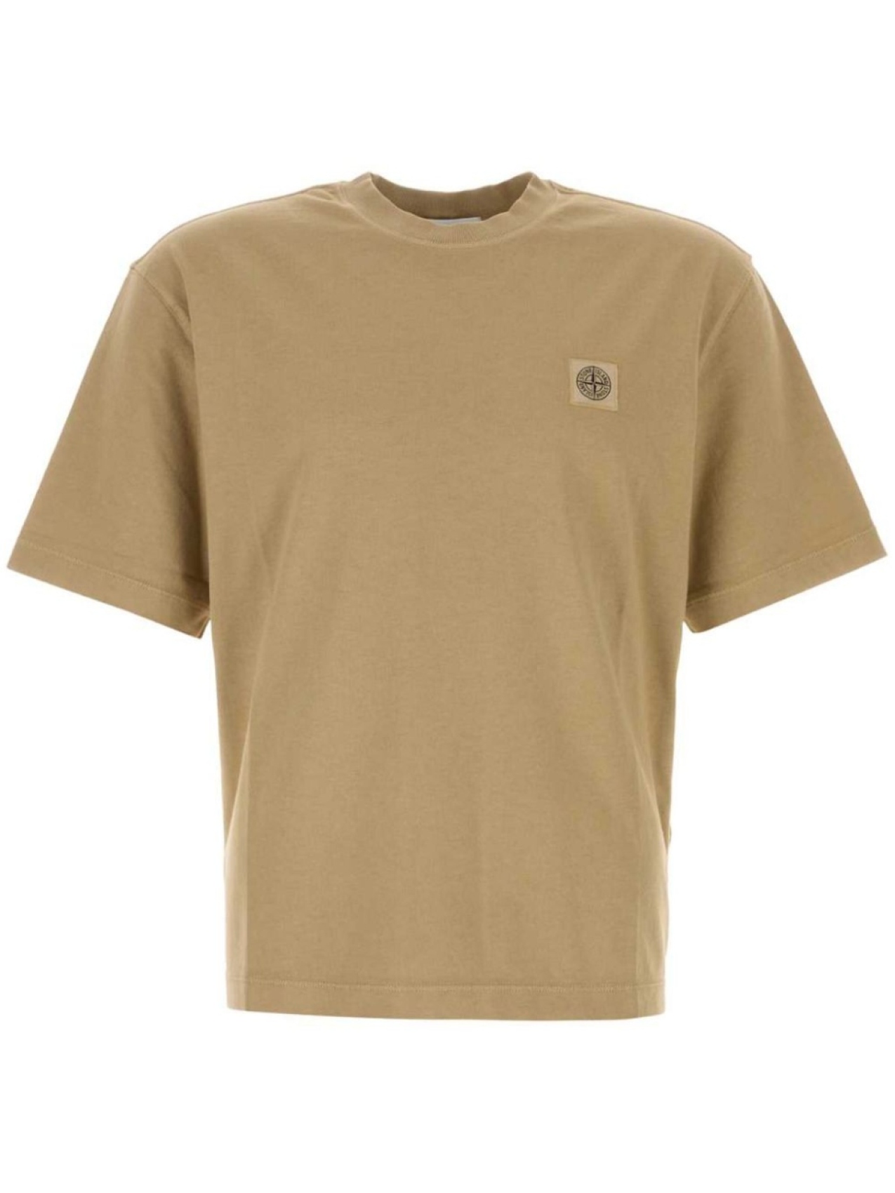 

Stone Island футболка с логотипом Compass, нейтральный цвет