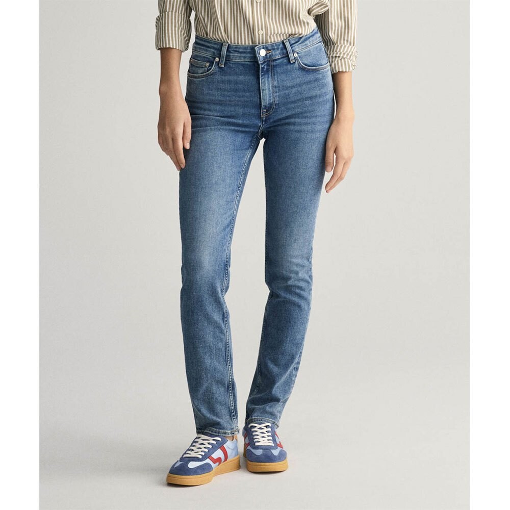 

Джинсы Gant Super Stretch Slim Fit, синий