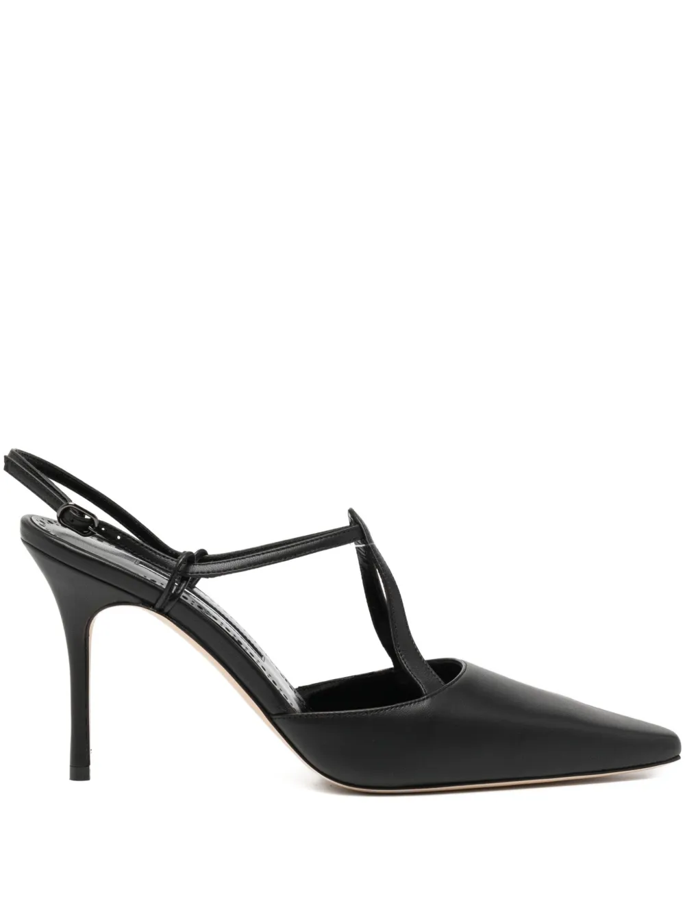Туфли Minia 90 Manolo Blahnik, черный