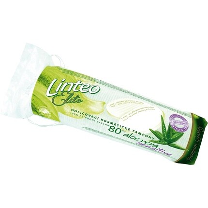

Подушечки для снятия макияжа Elite, 80 шт., хлопок, Linteo