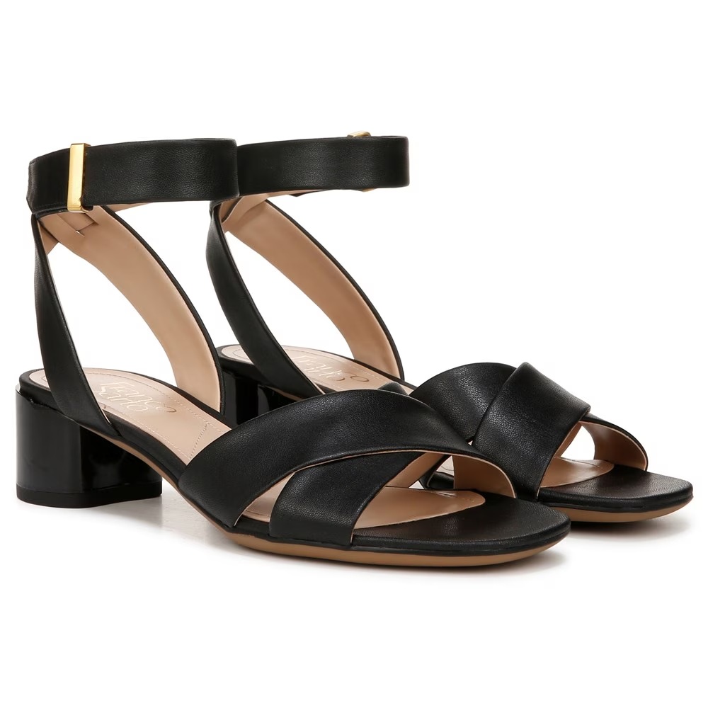 Босоножки на щиколотке Franco noel от Franco Sarto, black